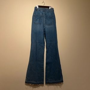 Free People Vintage High Rise Flare Jeans